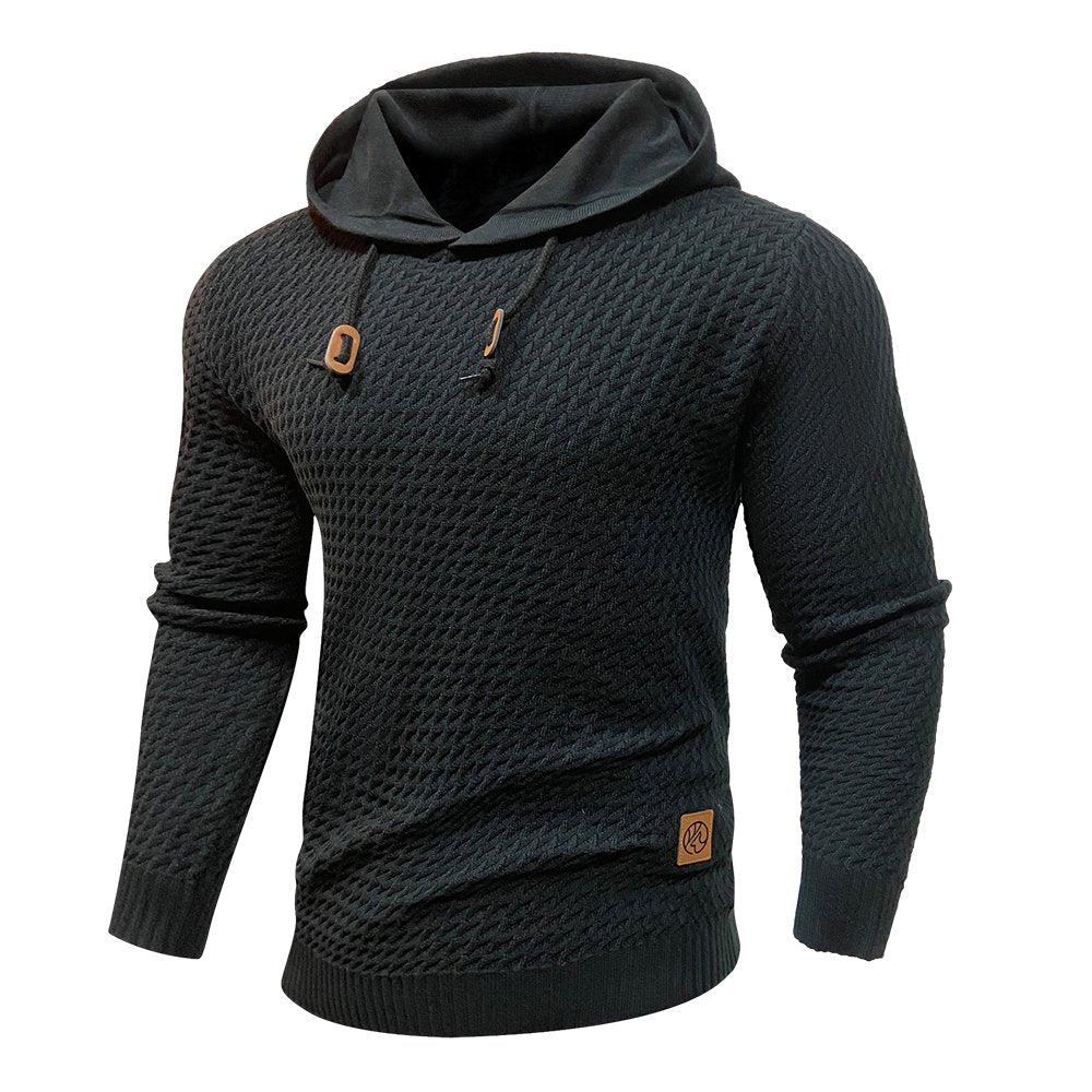 Tactical Textured Hoodie – Wolf Wind