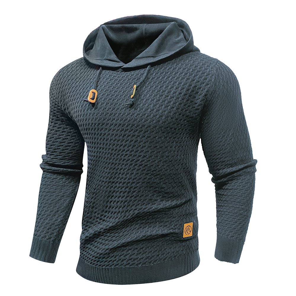 Tactical Textured Hoodie Wolf Wind